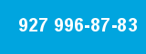 927 996-87-83 927 996-87-83